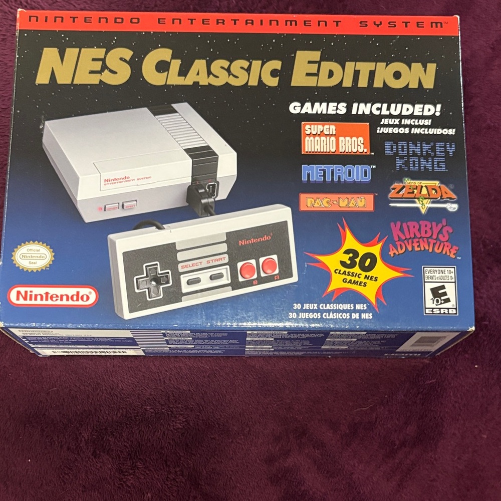 Nintendo NES Classic Edition - Black and Gray